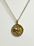 Lion Ray Pendant Gold