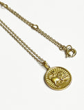 Lion Ray Pendant Gold