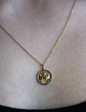 Lion Ray Pendant Gold